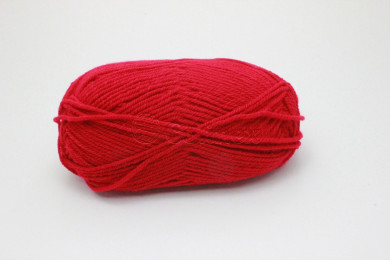 Fio tricot ref. BRAVO SH0211- 50g cor 08309 vermelho