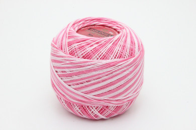 Novelos crochet BOLINHA Nº06 cor91201 50g matizado