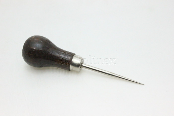 Furador Manual com Cabo de Madeira | Redondo