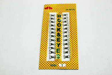 Colchetes nº.1 niquel BOLI