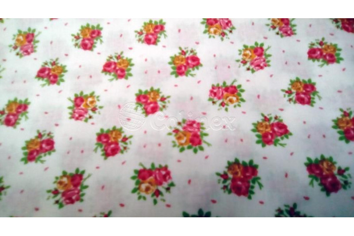 Tecido cambraia 1.5mt - flores