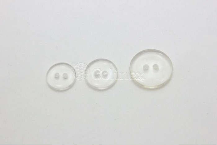 Botão Decorativo Tipo Vidro – Transparência