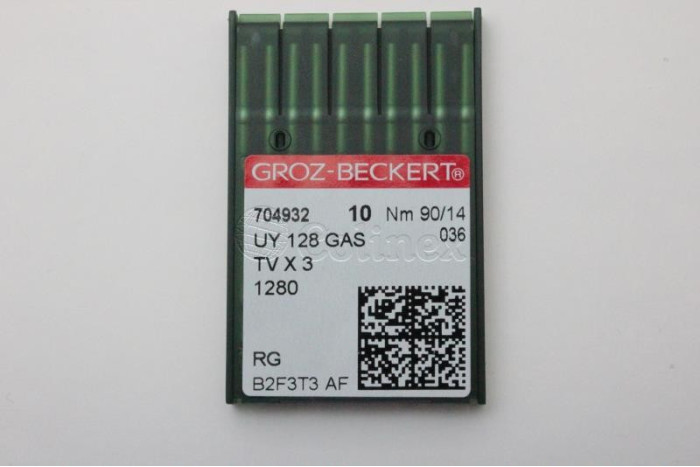 Dez Agulhas GROZ-BECKERT - UY128GAS/1280/149X3 90