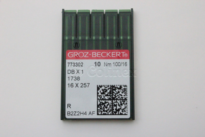 Dez Agulhas GROZ-BECKERT - 1738/16X257 100