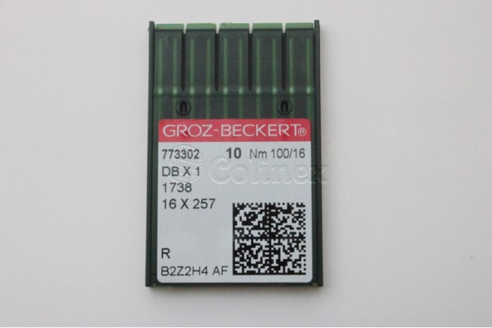 Dez Agulhas GROZ-BECKERT - 1738/16X257 100