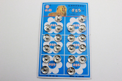 Mola pressao de coser n.4 12mm niquelada