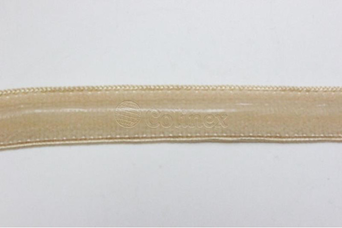 Elastico 25mm Beje - Antiderrapante com silicone