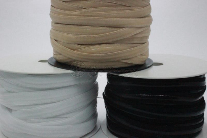 Elastico 25mm branco - Antiderrapante com silicone