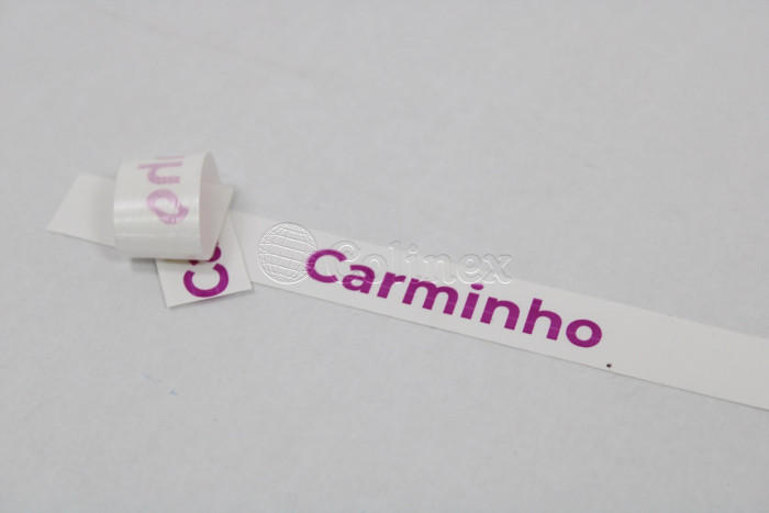 Etiquetas personalizadas com nome