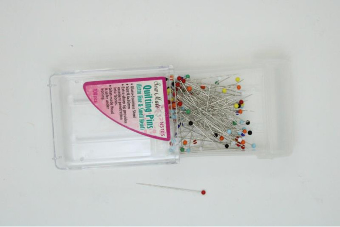 Alfinetes cab. colorida iron-proof super fino 36mmx0,4mm Cx100