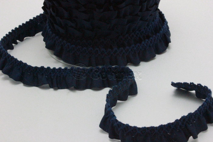 Fita gorgurao plisada 20mm