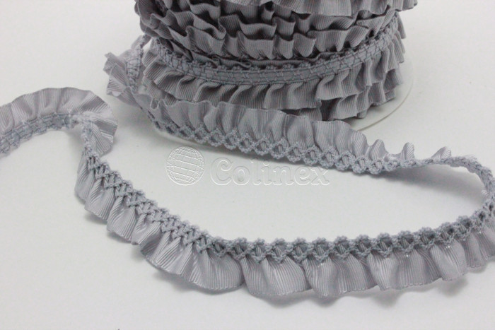 Fita gorgurao plisada 20mm