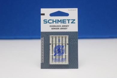 Agulha máquina doméstica SCHMETZ Corte Cose Malhas 90 B5