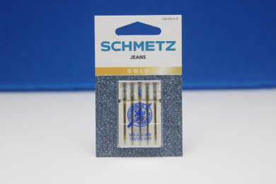Agulha máquina doméstica SCHMETZ GOLD JEANS 90 B5