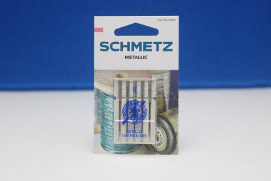 Agulha máquina doméstica SCHMETZ Fios Metalicos 80 B5
