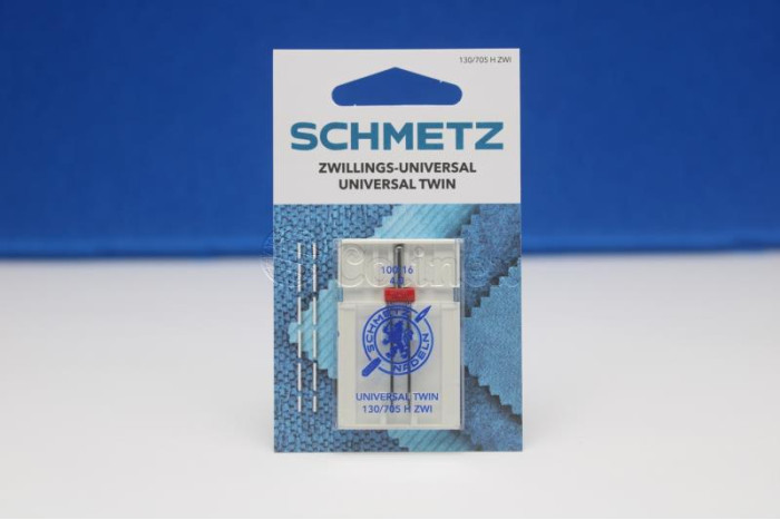 Agulha máquina doméstica SCHMETZ  DUPLA 100 4.0 B1