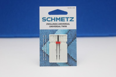 Agulha máquina doméstica SCHMETZ  DUPLA 100 4.0 B1