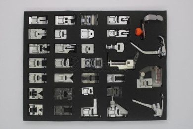 Kit calcadores para maquinas domesticas 32pcs