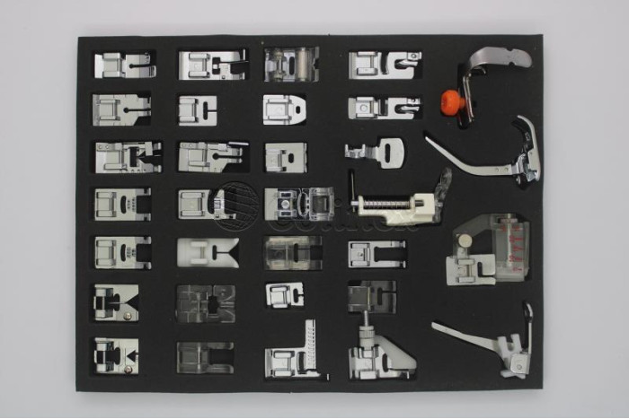 Kit calcadores para maquinas domesticas 32pcs