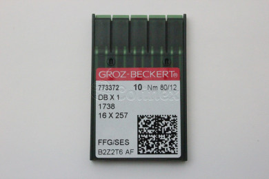 Dez Agulhas GROZ BECKERT - 1738/16x237/16/231 FFG 80