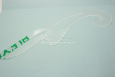 Régua Acrílico / CURVA DE BURMESTER - 45cm