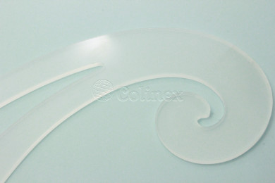 Régua Acrílico / CURVA DE BURMESTER - 45cm