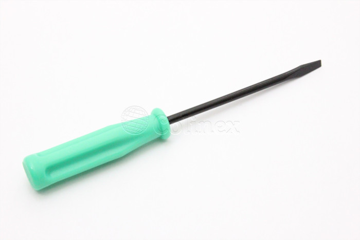 Chave fendas 11cm cabo verde